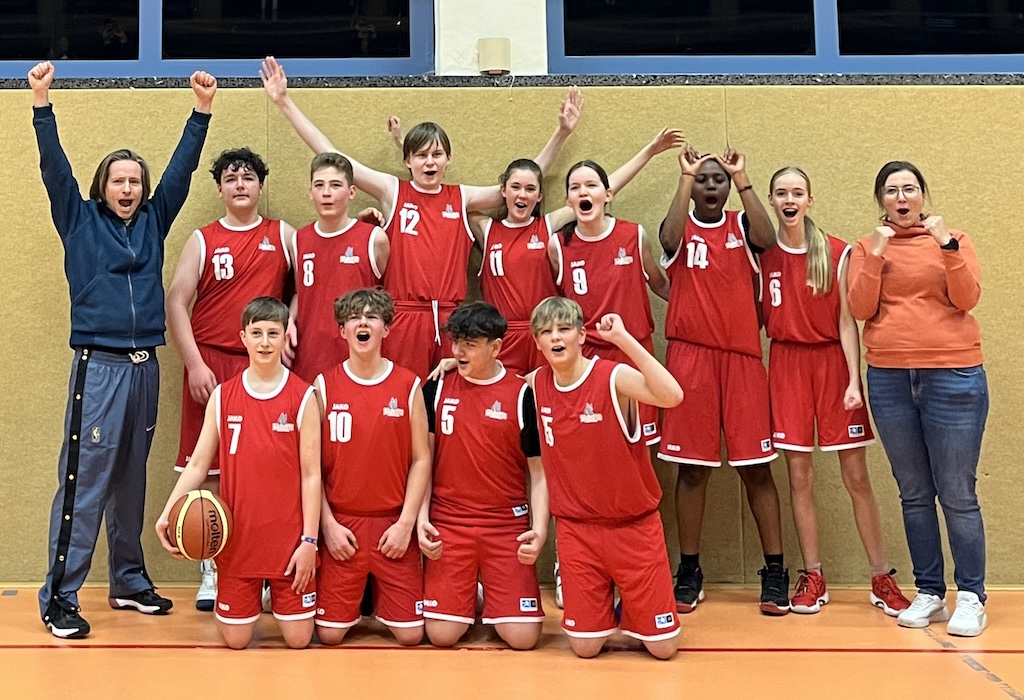 U14 mixed Team der Hardegsen Baskets aus der Saison 2023/24